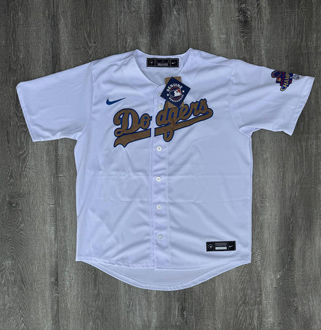 Jersey Béisbol Los Angeles Dodgers (Blanco) Colección Dorada 2025