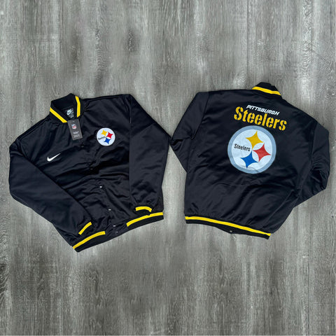 Chamarra Pittsburgh Steelers (Negro) C02