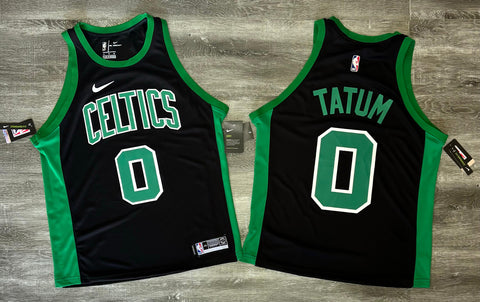 Jersey Celtics #0 Tatum (Negro)