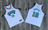 Jersey Grizzlies #12 (Morant) Blanco