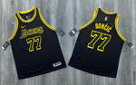 Jersey Los Angeles Lakers #77 Luka Dončić (Negro)