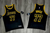 Jersey Los Angeles Lakers #77 Luka Dončić (Negro)