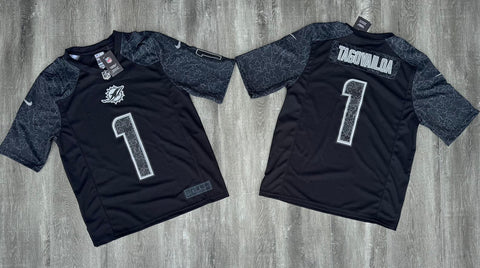 Jersey Fútbol Americano Miami Dolphins #1 Tua Tagovailoa Limited