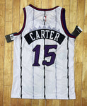 Jersey Toronto Raptors #15 Vince Carter Blanco