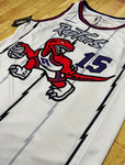 Jersey Toronto Raptors #15 Vince Carter Blanco