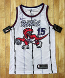 Jersey Toronto Raptors #15 Vince Carter Blanco